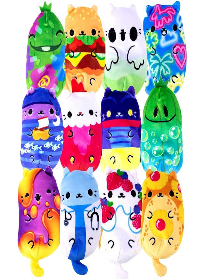 Cats vs Pickles 2 Pack Teal Wave Mystery Bags - Bean Filled Plushies (Styles Will Vary) - Image 2